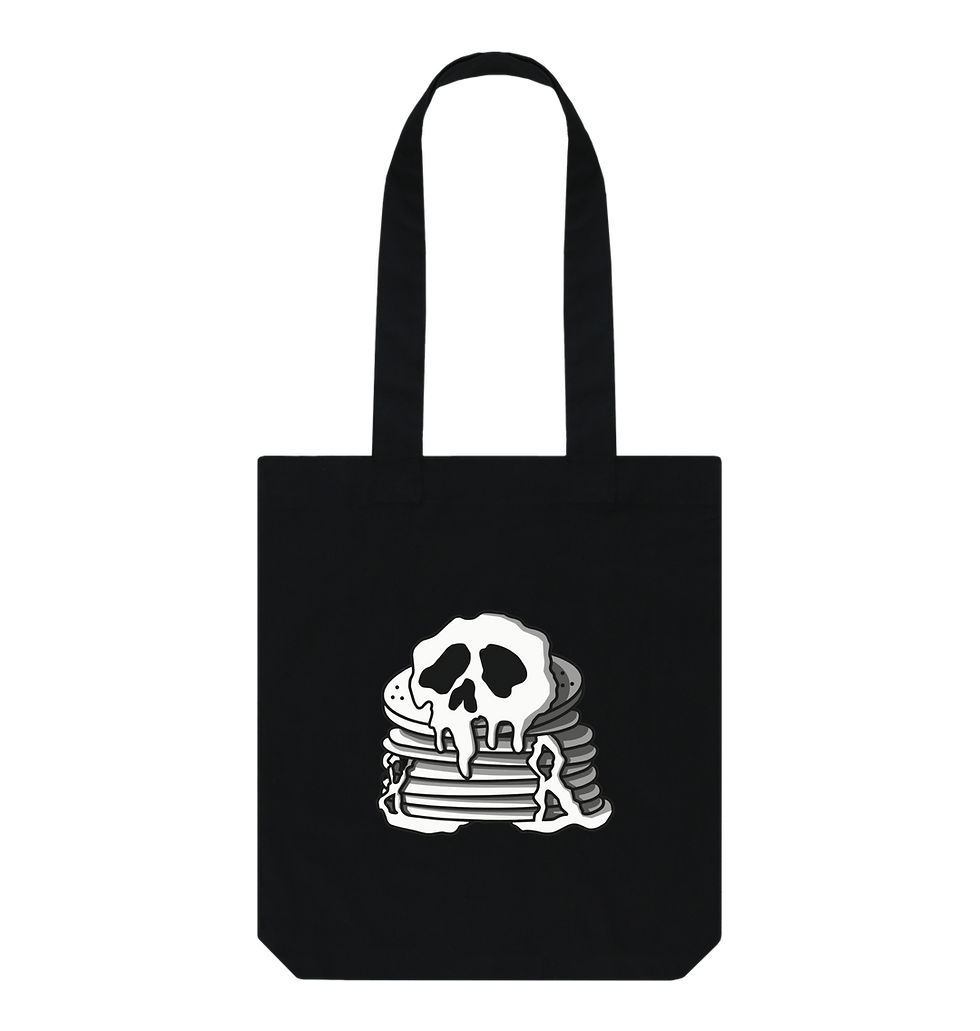 Skull & Pancakes tote